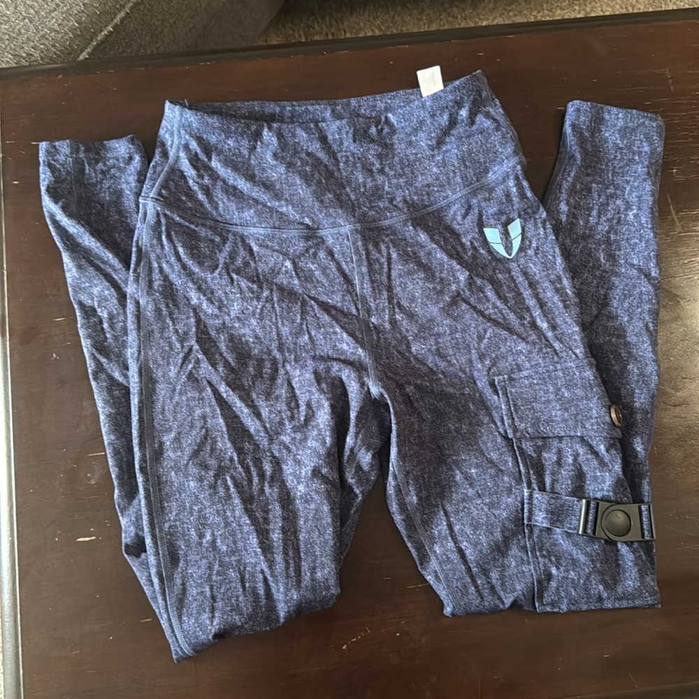 Firm abs leggings with pockets